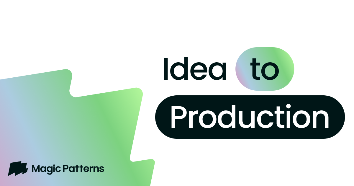 Magic Patterns feature